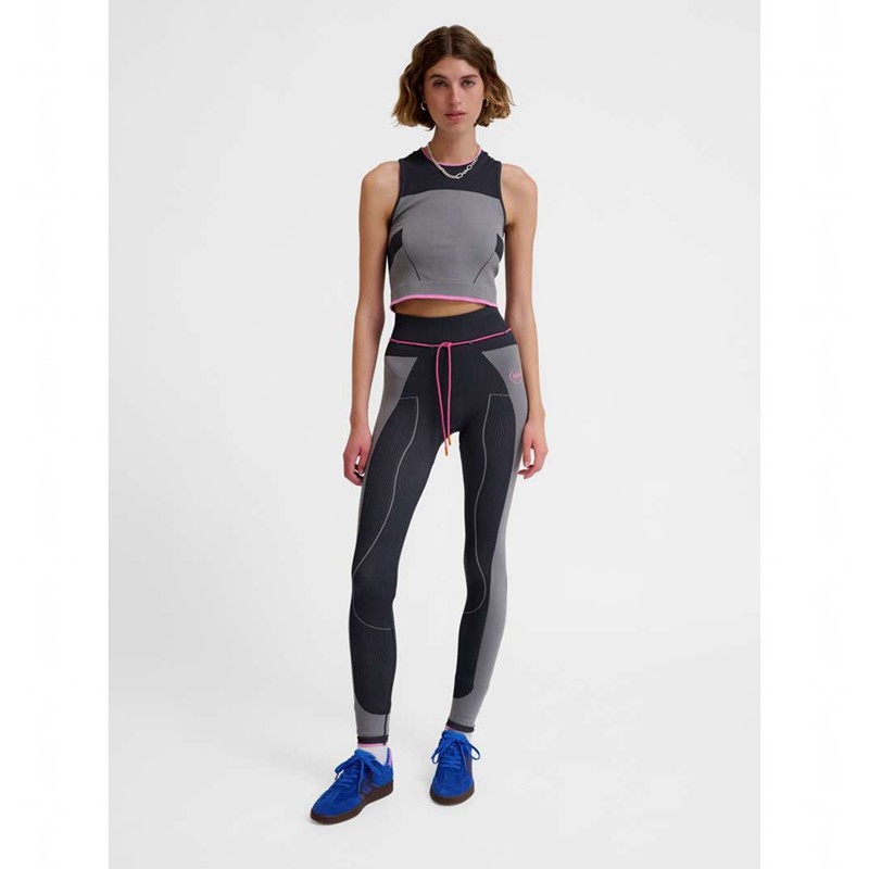 Hummel Seamless High Waist T-shirts Damen Schwarz | 986768-119