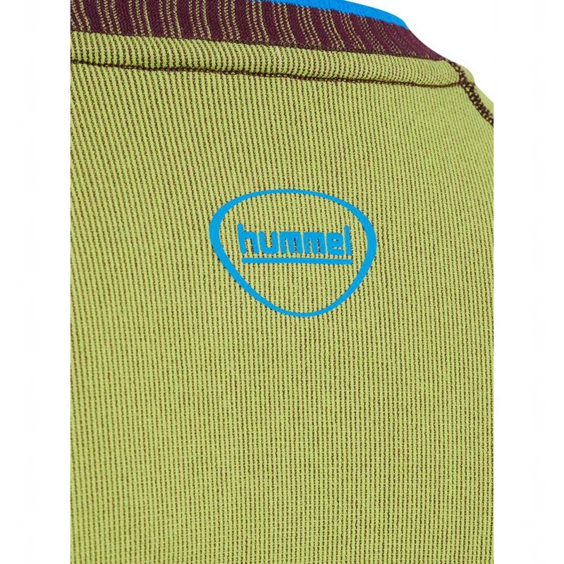 Hummel Seamless Ls T-shirts Damen Grün | 813664-856
