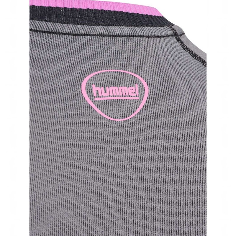 Hummel Seamless Ls T-shirts Damen Schwarz | 076354-969