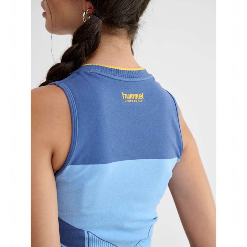 Hummel Seamless Socken Damen Blau | 067993-182