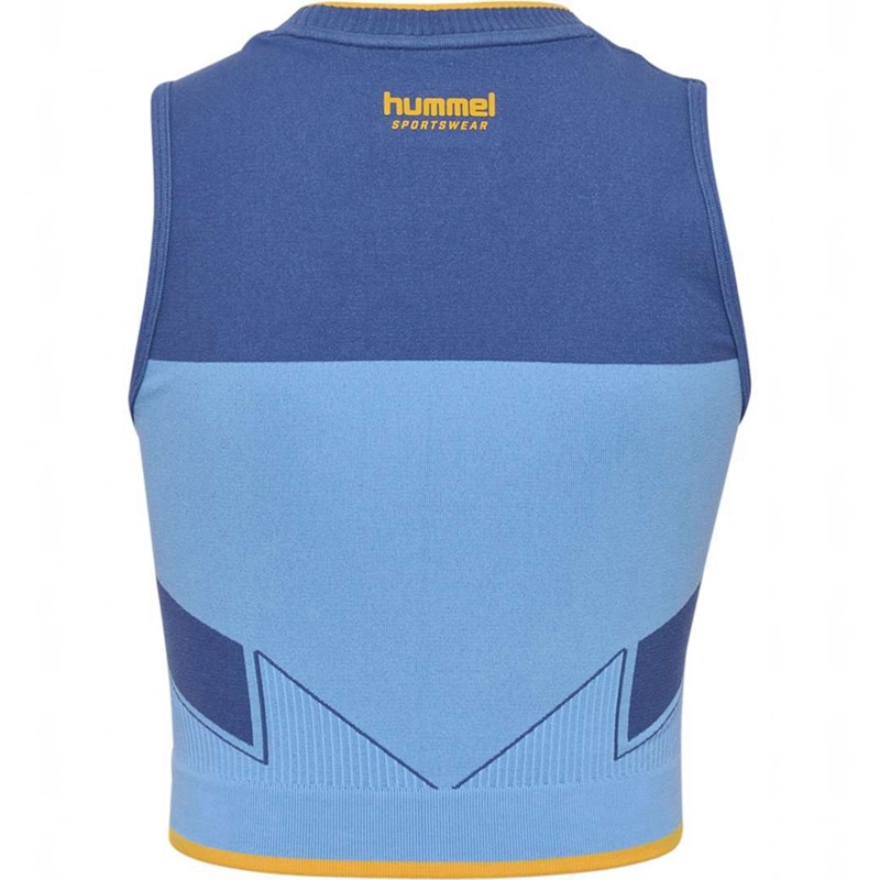 Hummel Seamless Socken Damen Blau | 067993-182