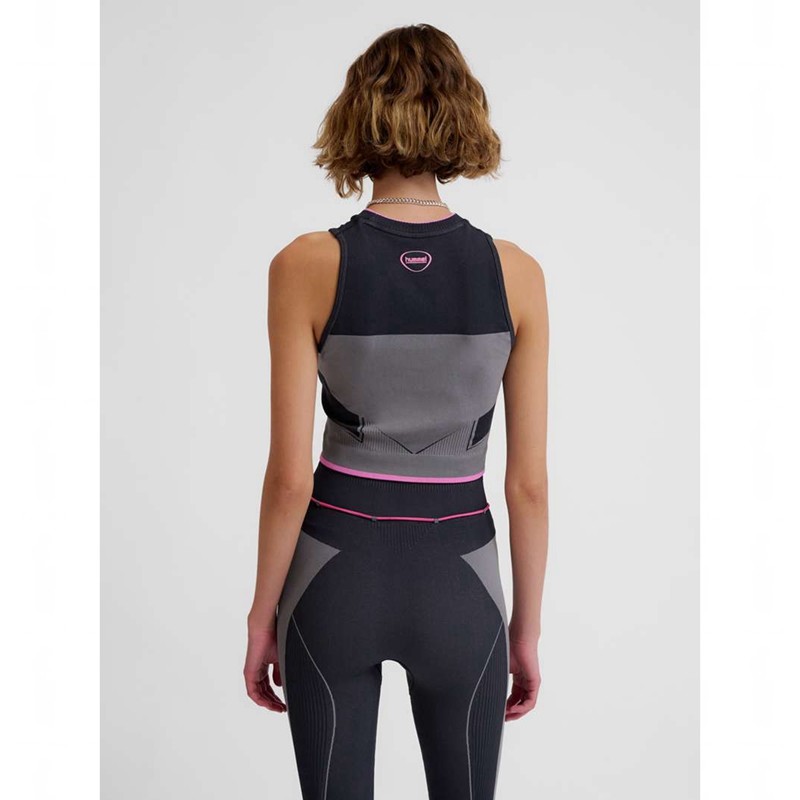 Hummel Seamless Sweatshirt Damen Grau | 616220-191