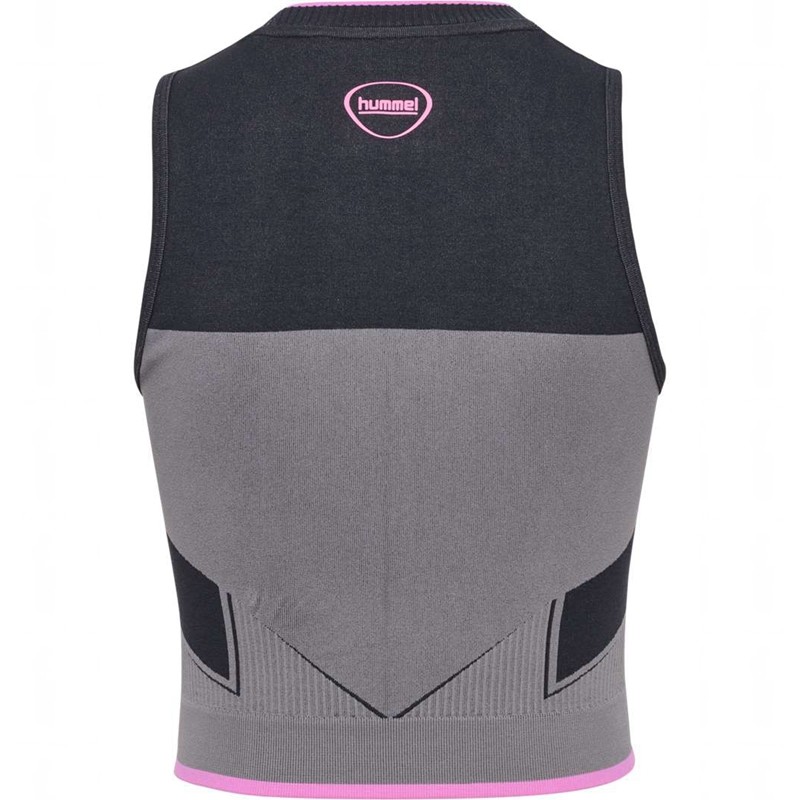 Hummel Seamless Sweatshirt Damen Grau | 616220-191
