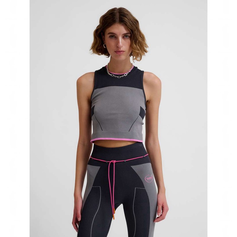 Hummel Seamless Sweatshirt Damen Grau | 616220-191