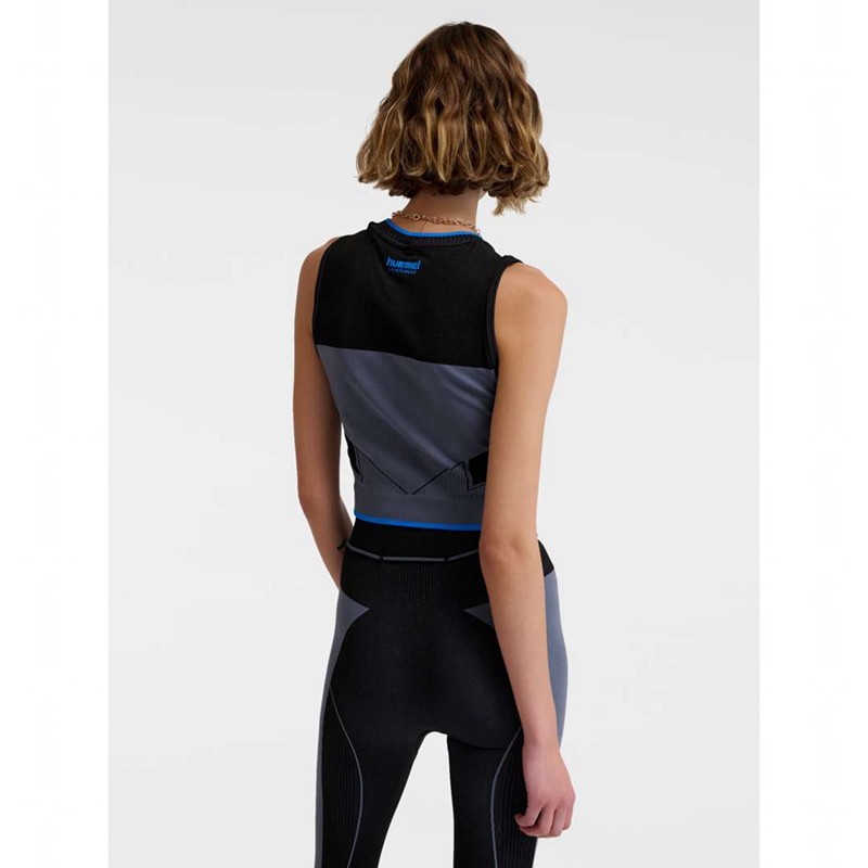 Hummel Seamless Tanktop Damen Grau | 459413-690
