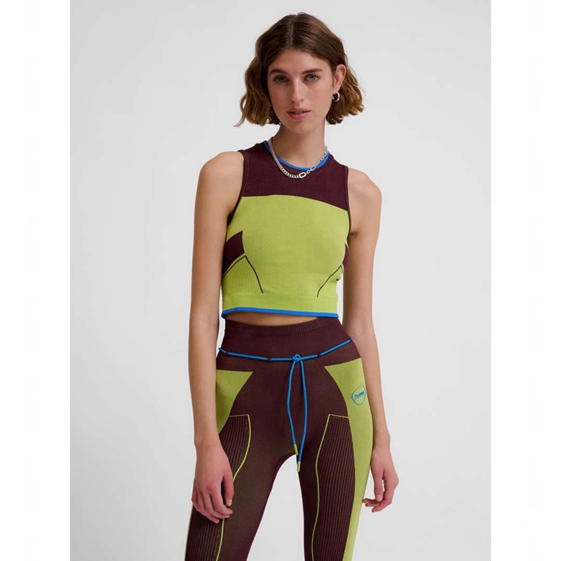 Hummel Seamless Tanktop Damen Grün | 352108-628