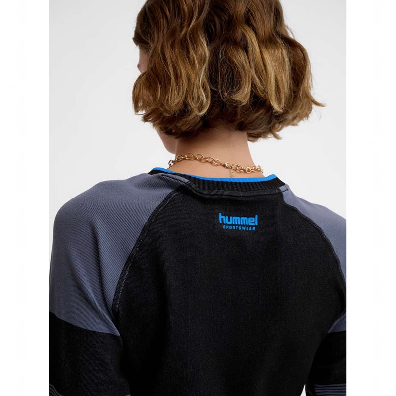 Hummel Seamless Tee Ls T-shirts Damen Schwarz | 640646-328