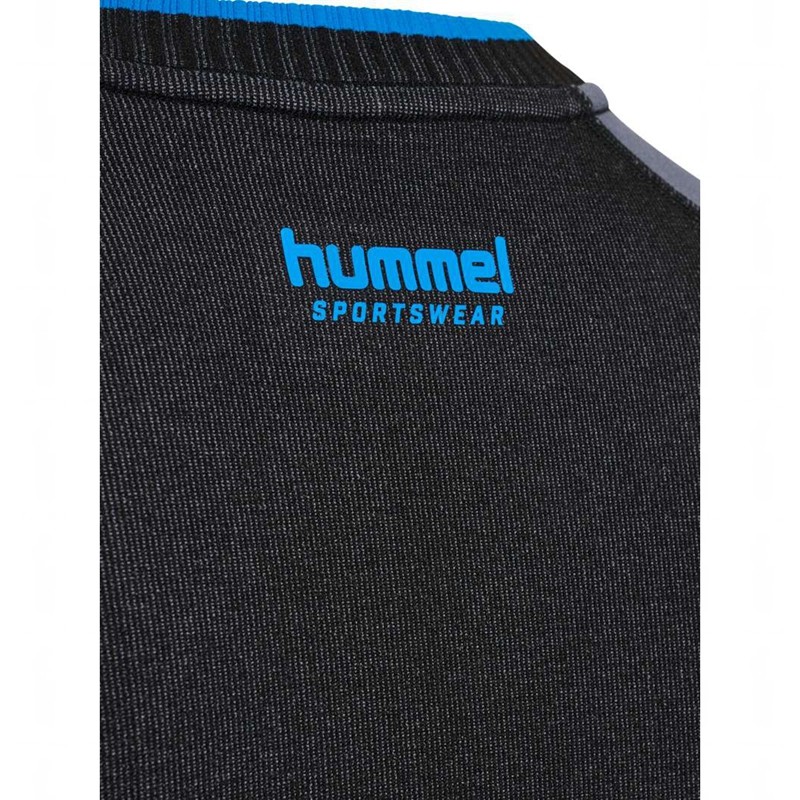 Hummel Seamless Tee Ls T-shirts Damen Schwarz | 640646-328