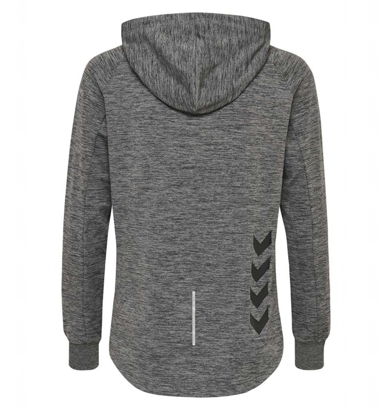 Hummel Selby Hoodie Damen Grau | 542509-432