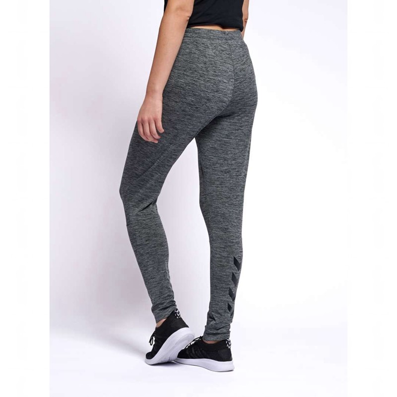 Hummel Selby Tapered Hose Damen Grau | 926712-193