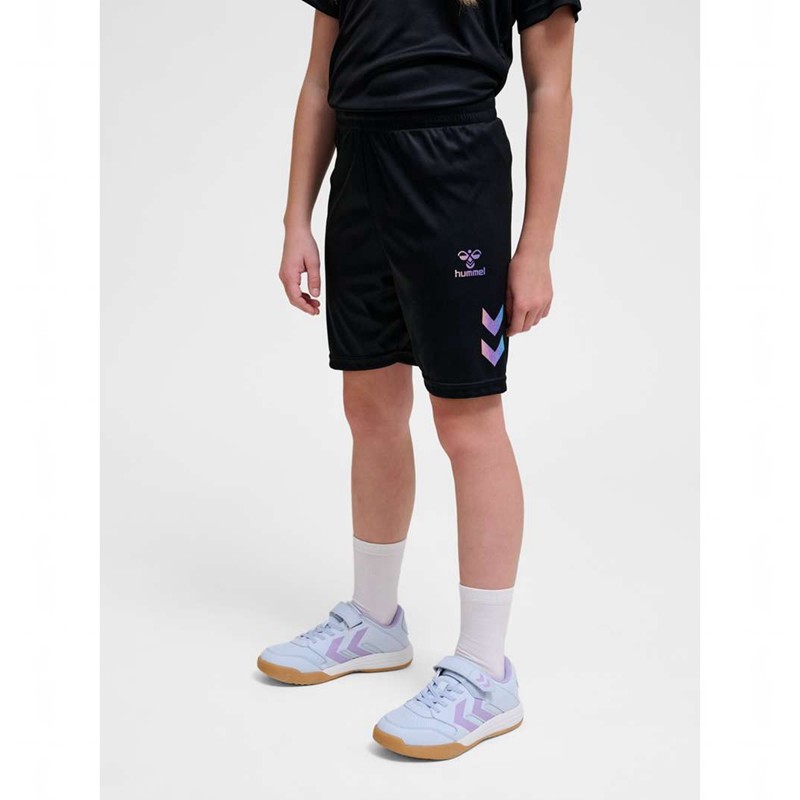 Hummel Shimmer Kurze Hose Kinder Schwarz | 473703-989