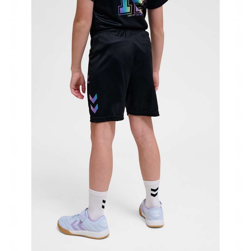 Hummel Shimmer Kurze Hose Kinder Schwarz | 473703-989