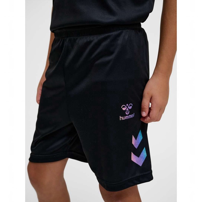 Hummel Shimmer Kurze Hose Kinder Schwarz | 473703-989