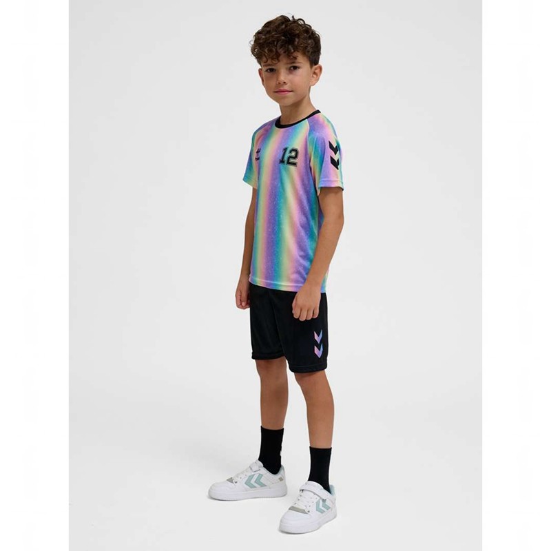 Hummel Shimmer S/S Strumpfhose Kinder Rosa | 763977-819