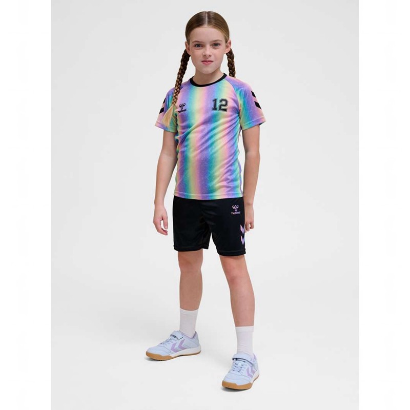 Hummel Shimmer S/S Strumpfhose Kinder Rosa | 763977-819