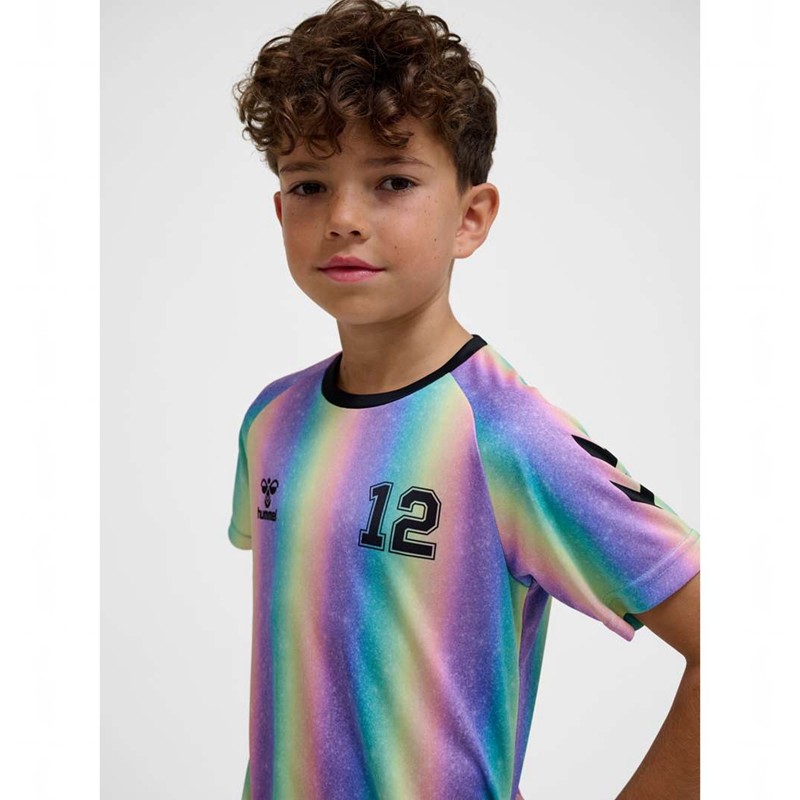Hummel Shimmer S/S Strumpfhose Kinder Rosa | 763977-819