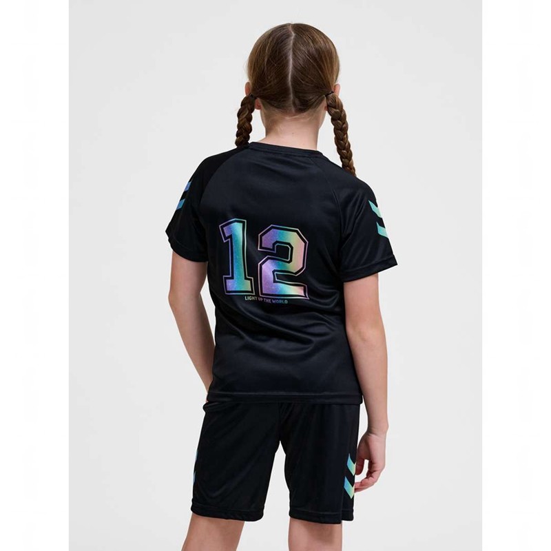 Hummel Shimmer Sets Kinder Schwarz | 936154-373