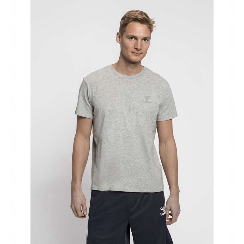 Hummel Sigge S/S T-shirts Herren Grau | 512108-211