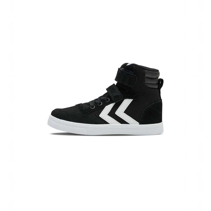 Hummel Slimmer Stadil High Jr Sneakers Kinder Schwarz | 039566-620