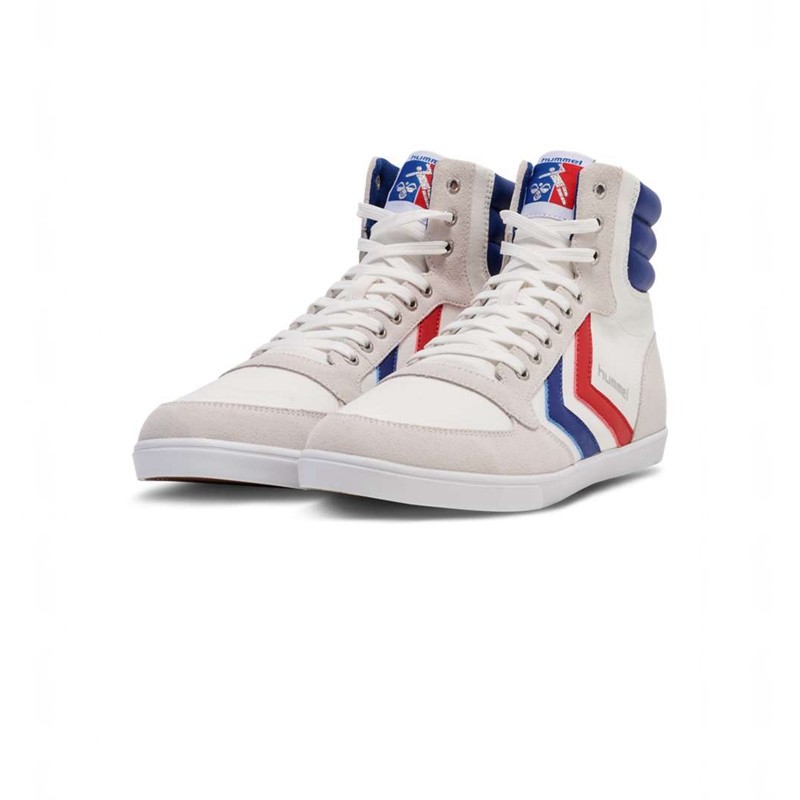 Hummel Slimmer Stadil High Sneakers Damen Weiß | 419477-929