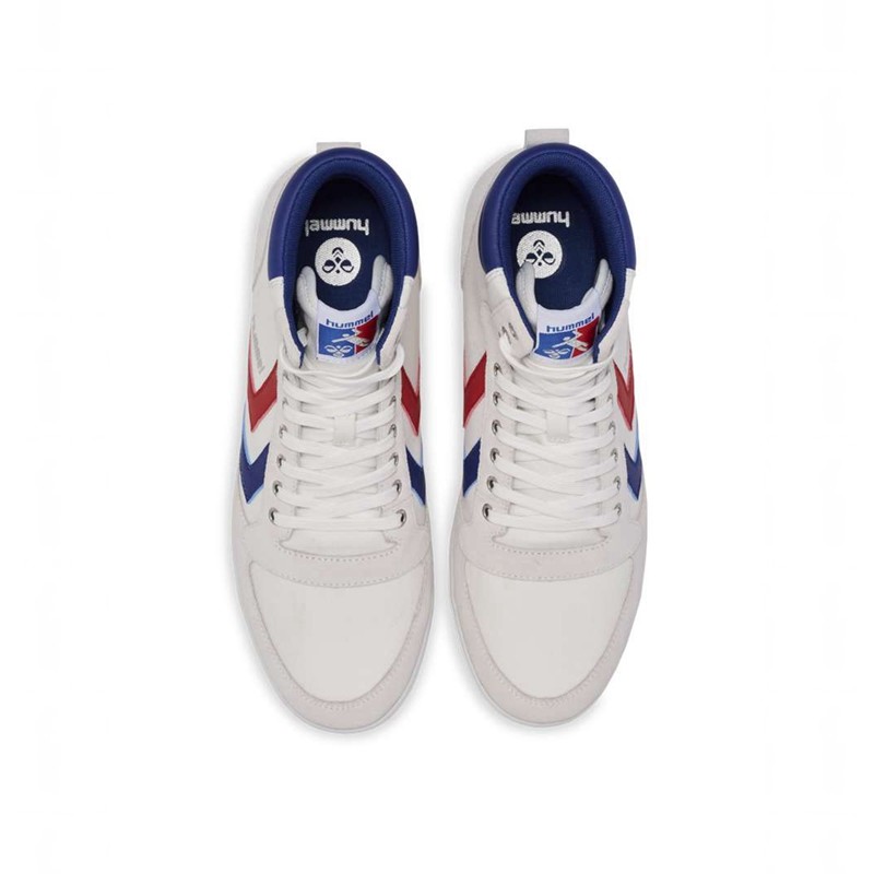 Hummel Slimmer Stadil High Sneakers Damen Weiß | 419477-929