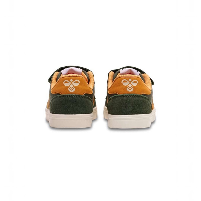 Hummel Slimmer Stadil Low Jr Sneakers Kinder Grün | 010011-092