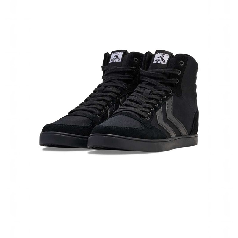 Hummel Slimmer Stadil Tonal High Sneakers Damen Schwarz | 902788-025