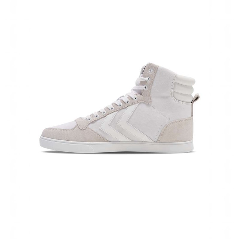 Hummel Slimmer Stadil Tonal High Sneakers Herren Weiß | 178953-352