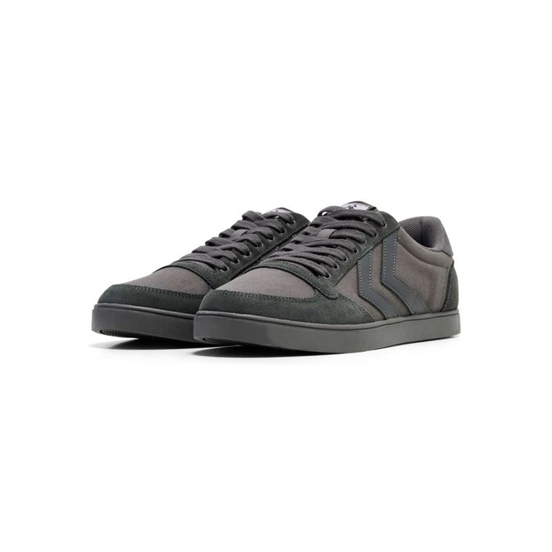 Hummel Slimmer Stadil Tonal Low Sneakers Herren Grau | 422304-078