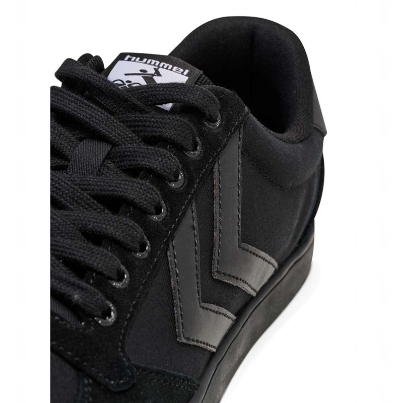 Hummel Slimmer Stadil Tonal Low Sneakers Damen Schwarz | 014397-054