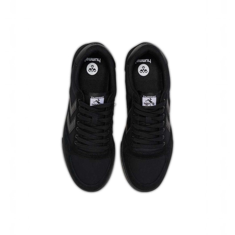 Hummel Slimmer Stadil Tonal Low Sneakers Herren Schwarz | 265188-724