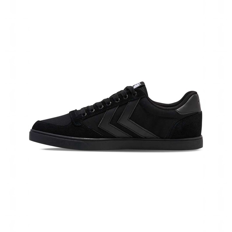 Hummel Slimmer Stadil Tonal Low Sneakers Herren Schwarz | 265188-724