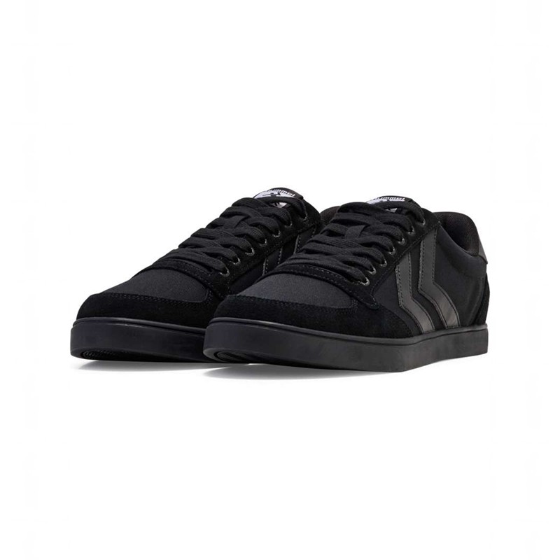 Hummel Slimmer Stadil Tonal Low Sneakers Herren Schwarz | 265188-724