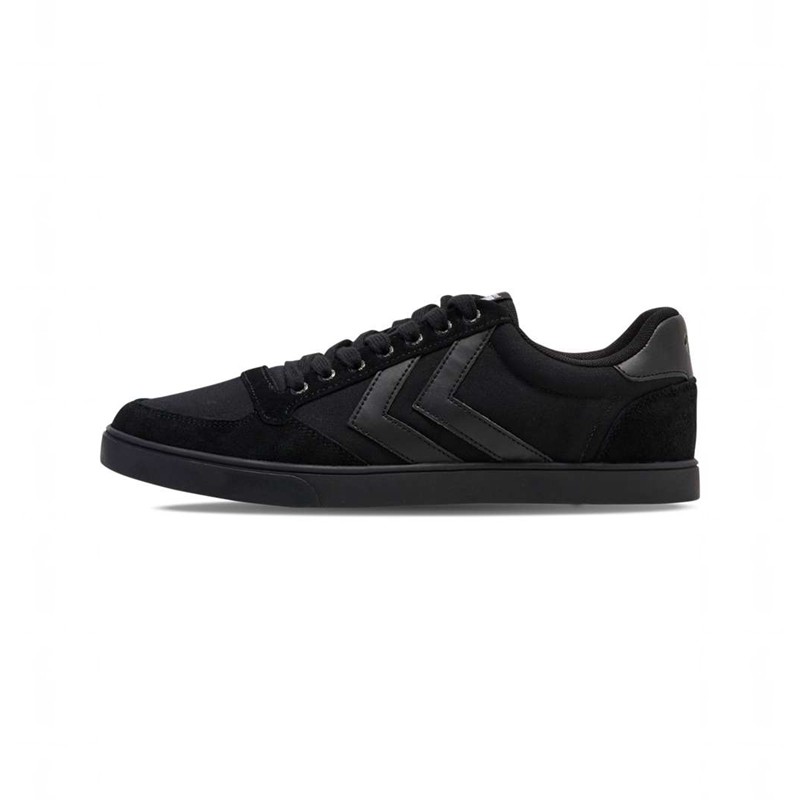 Hummel Slimmer Stadil Tonal Low Sneakers Herren Schwarz | 265188-724