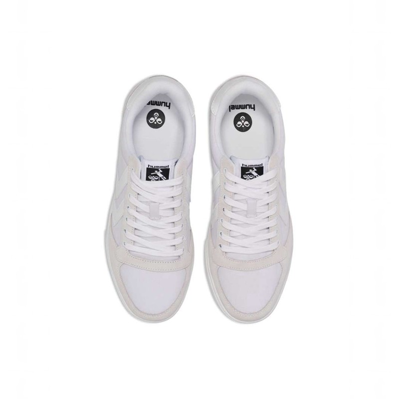 Hummel Slimmer Stadil Tonal Low Sneakers Herren Weiß | 056908-312