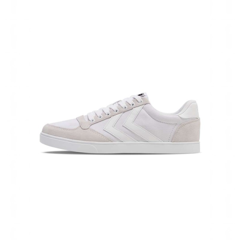Hummel Slimmer Stadil Tonal Low Sneakers Herren Weiß | 056908-312