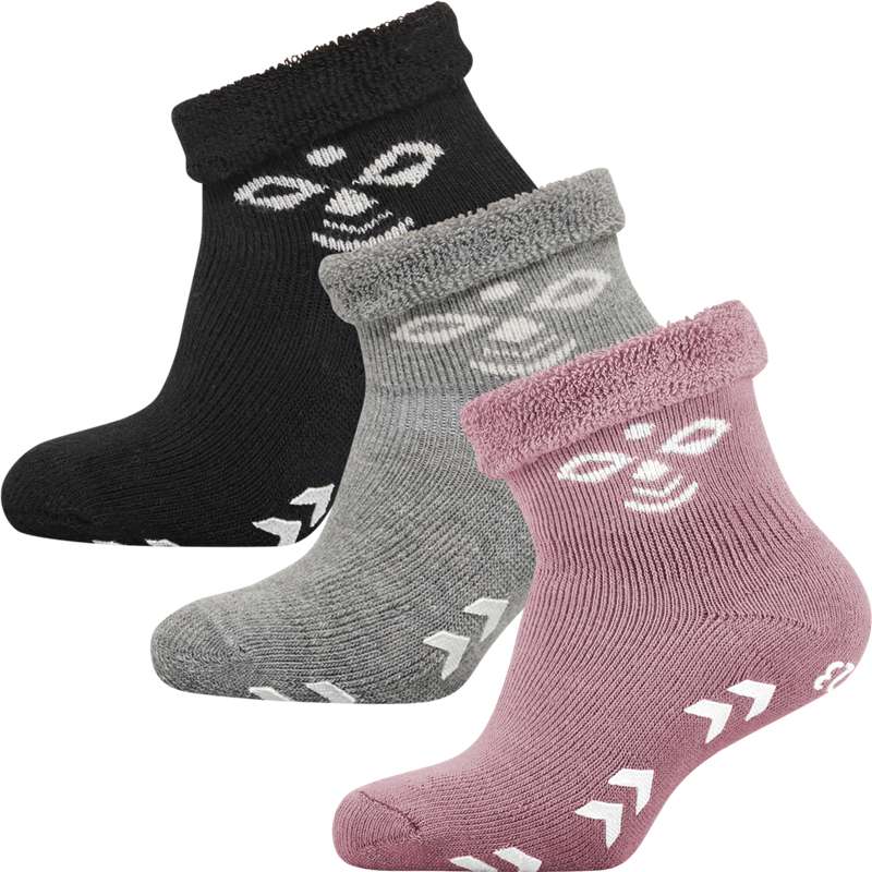 Hummel Snubbie 3 Pk Socken Kinder Grau | 399718-187