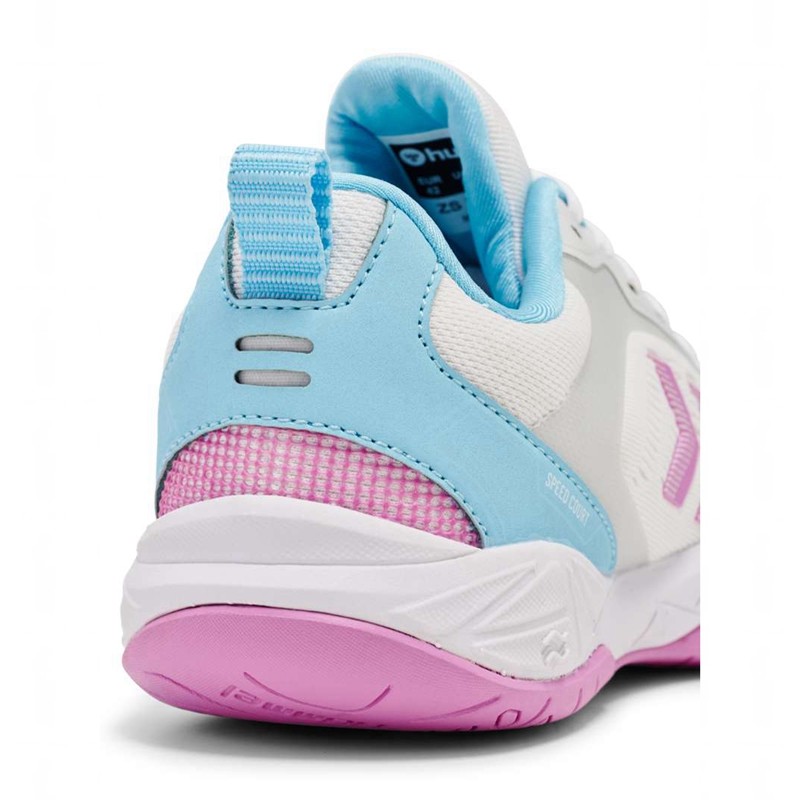Hummel Speed Court Hallenschuhe Herren Weiß | 393456-841