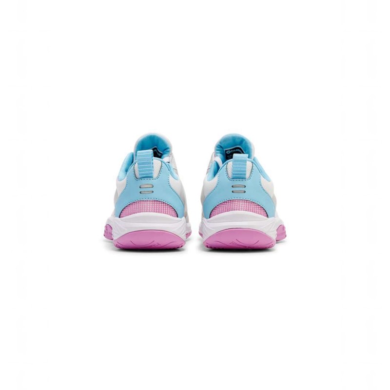Hummel Speed Court Hallenschuhe Herren Weiß | 393456-841