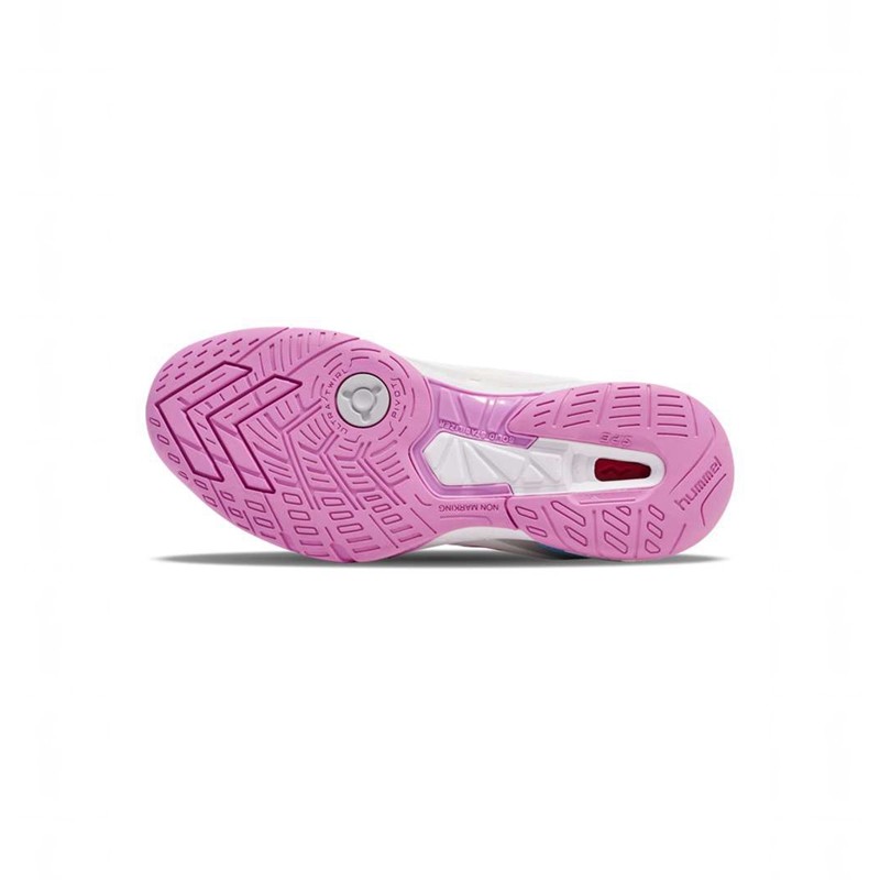 Hummel Speed Court Hallenschuhe Herren Weiß | 393456-841