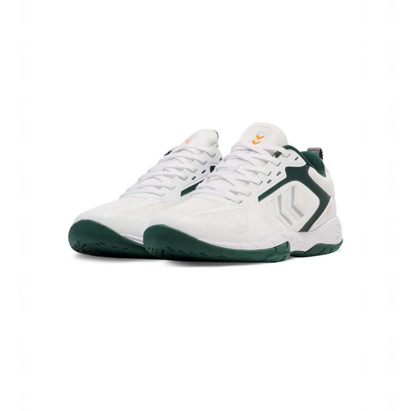 Hummel Speed Court Hallenschuhe Herren Weiß | 538616-974