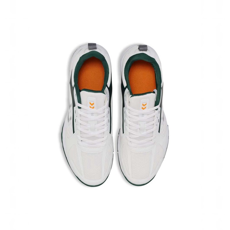 Hummel Speed Court Hallenschuhe Herren Weiß | 538616-974