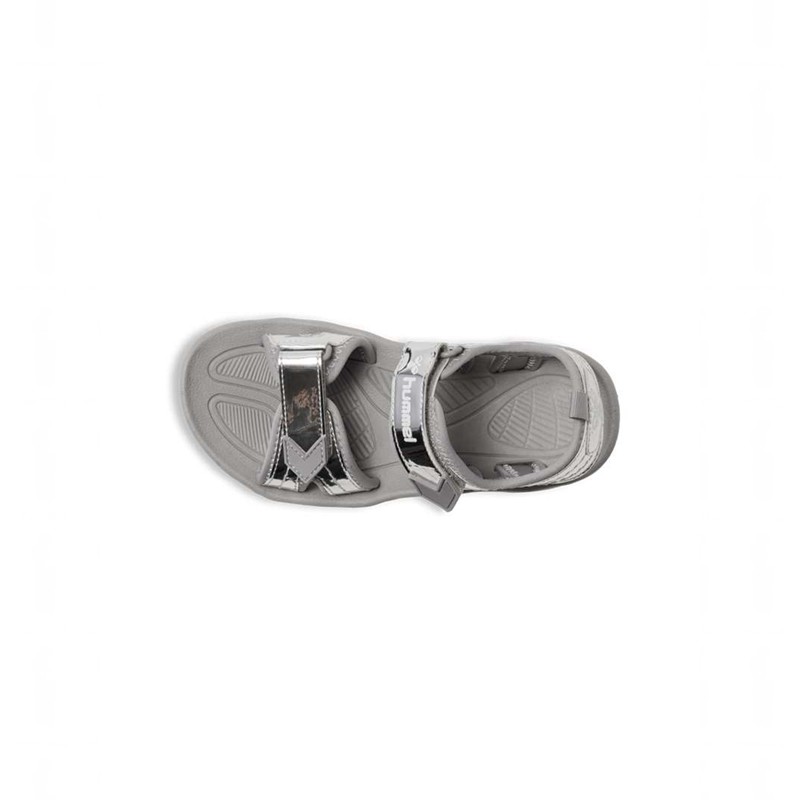 Hummel Sport Mirror Jr Sandalen Kinder Grau | 352416-702