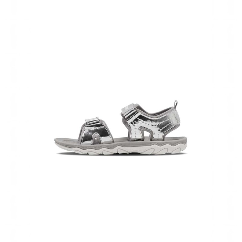 Hummel Sport Mirror Jr Sandalen Kinder Grau | 352416-702