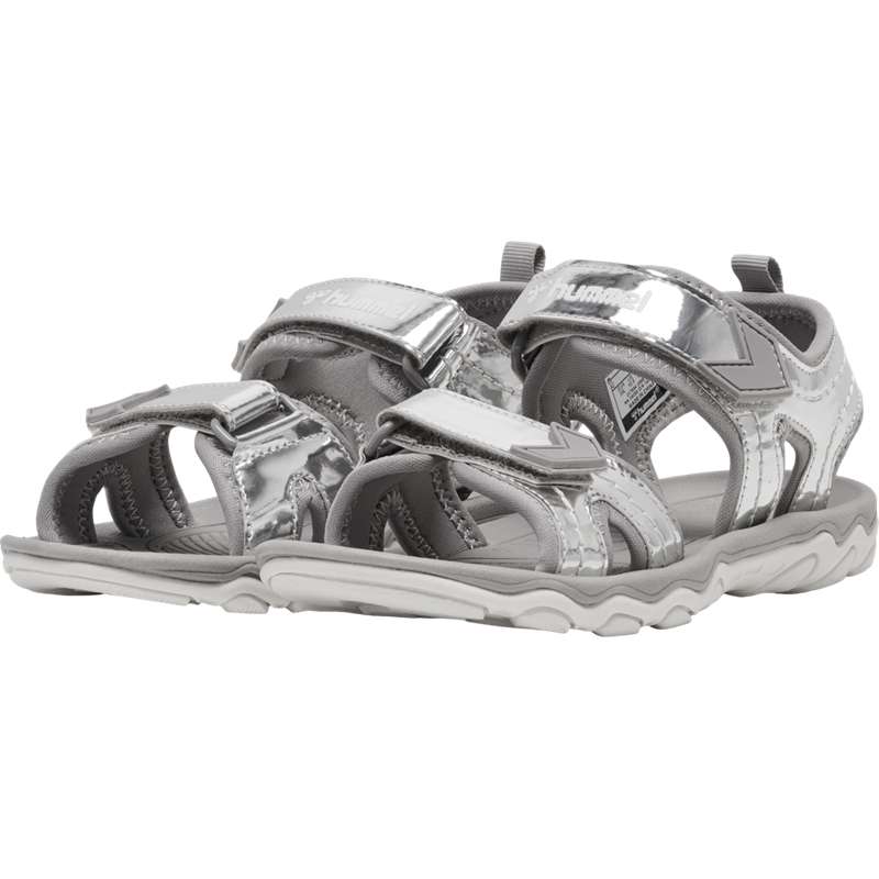 Hummel Sport Mirror Jr Sandalen Kinder Grau | 352416-702