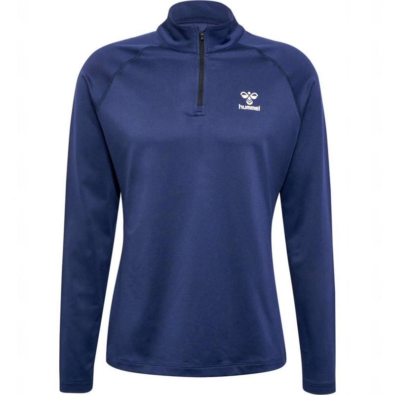 Hummel Sprint Half Zip Sweatshirt Herren Schwarz | 720126-319
