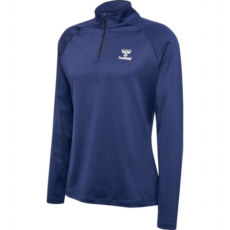 Hummel Sprint Half Zip Sweatshirt Herren Schwarz | 720126-319