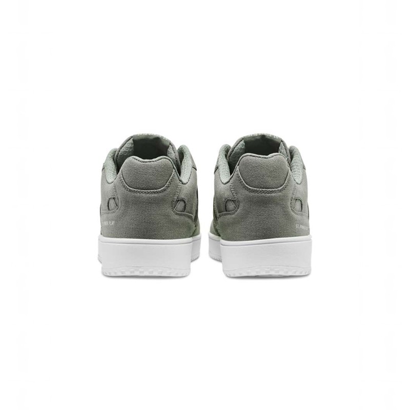Hummel St. Power Play Canvas Sneakers Herren Grau | 149893-271