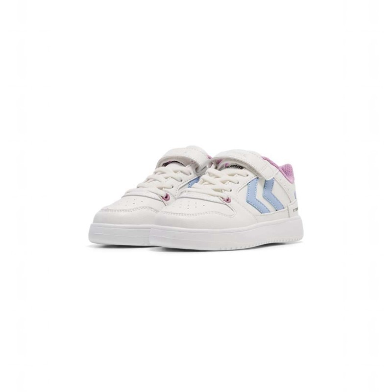 Hummel St. Power Play Jr Sneakers Kinder Weiß | 054728-373