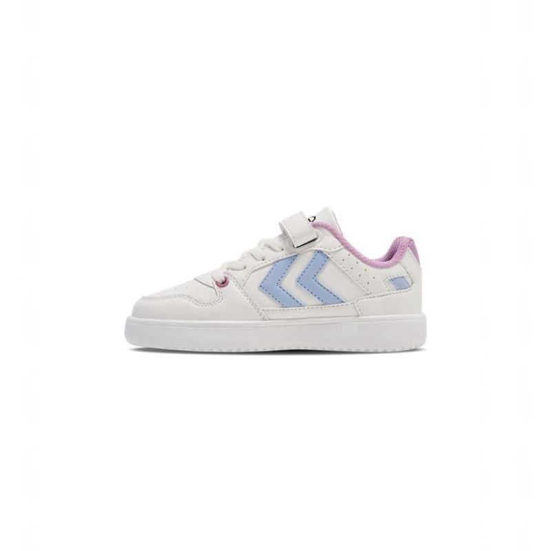 Hummel St. Power Play Jr Sneakers Kinder Weiß | 054728-373